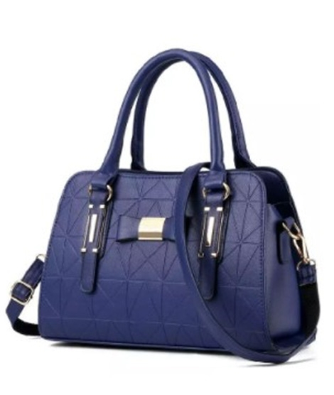 iShopping - Saad Collection Handbag For Women Blue (0064)