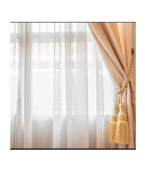 iShopping - Sajid Zaib Panel Curtain Shafoon Copper Pack of 2