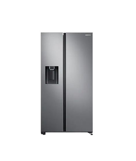 iShopping - Samsung Side By Side Refrigerator Gentle Silver 21 cu ft (RS65R5411M9)