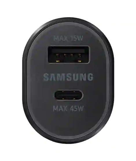 iShopping - Samsung 45W Dual Car Charger Black (EP-L5300XBEGUS)