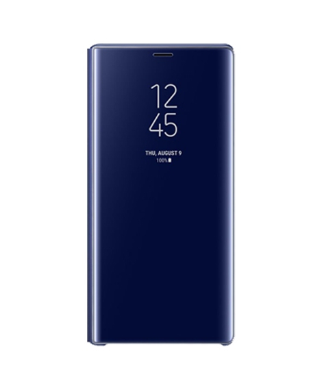 iShopping - Samsung Clear View Standing Blue Cover For Galaxy Note 9