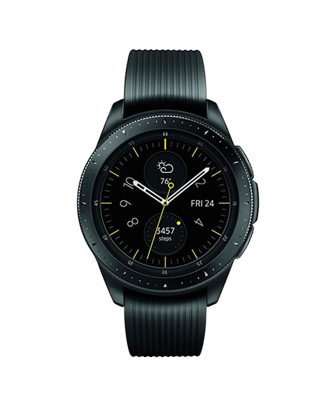 iShopping - Samsung Galaxy 42mm Smart Watch Midnight Black (SM-R810)