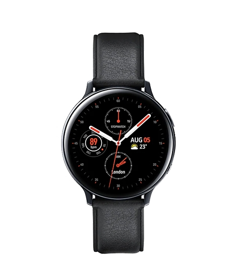 iShopping - Samsung Galaxy Active 2 Stainless Steel 44mm Smartwatch Black