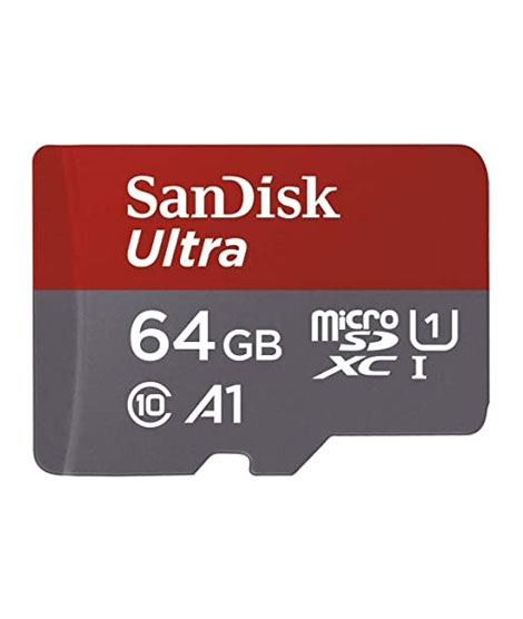 iShopping - SanDisk 64GB Ultra UHS-I Micro SDXC Memory Card with SD Adapter