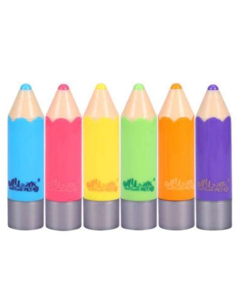 iShopping - Sasti Market Fruit Nature Organic Crayons Lip Balm (Pack Of 3)