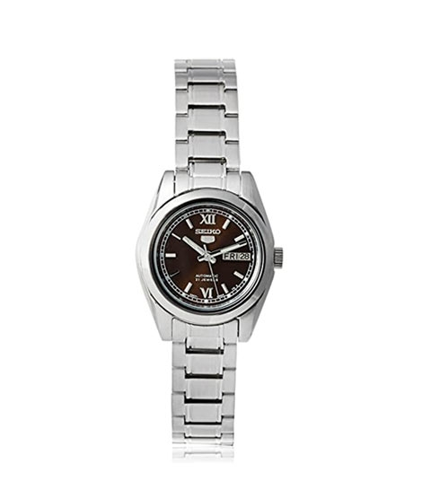 iShopping - Seiko 5 Automatic Stainless Steel Women's Watch Silver (SYMK25K1)