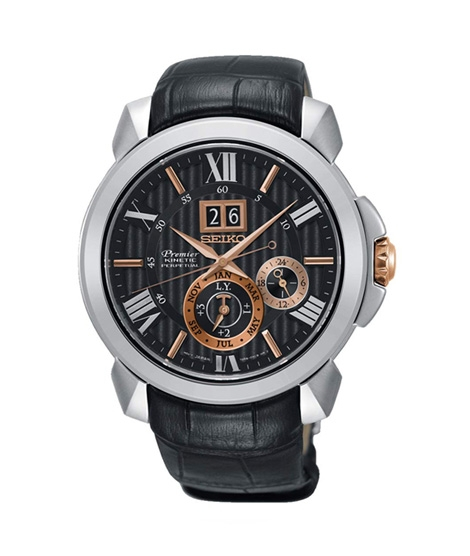 iShopping - Seiko Premier Men's Watch Black (SNP149P2)