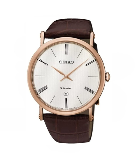 iShopping - Seiko Premier Men’s Watch Brown (SKP398P1)