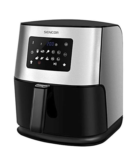 iShopping - Sencor Air Fryer Silver/Black (SFR 6100BK)