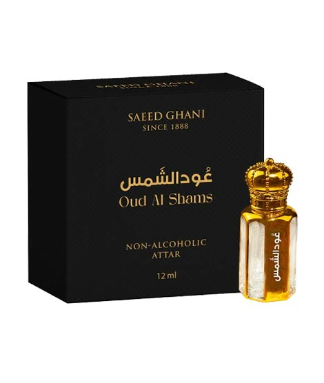 iShopping - Saeed Ghani Oud Al Shams Luxury Attar For Men 12ml