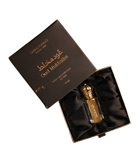 iShopping - Saeed Ghani Oud Mukhallat Attar For Men 12ml