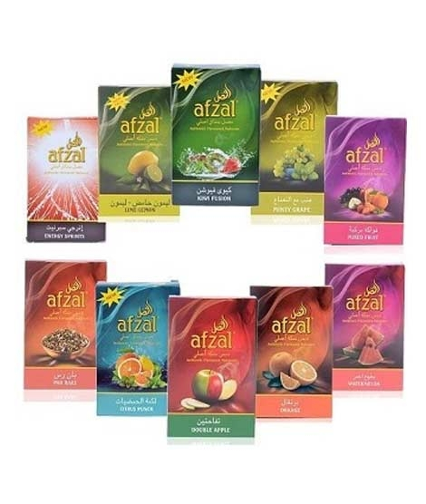 iShopping - Shop Zone Afzal Huqqa Flavors (Pack of 10)