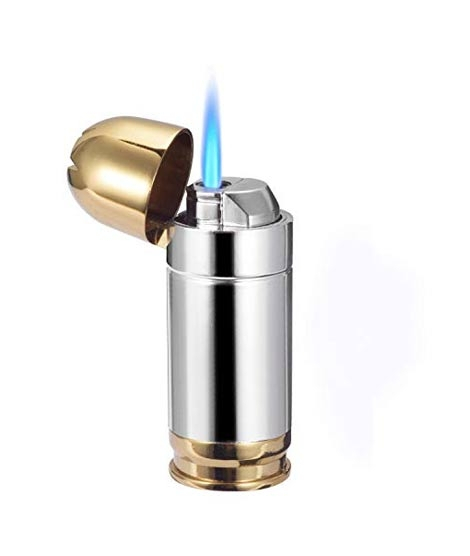 iShopping - Shop Zone Bullet Shape Jet Torch Butane Lighter with Bottle Opener