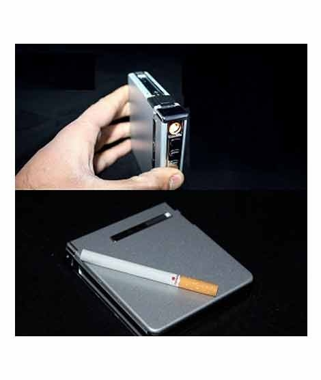 iShopping - Shop Zone Electronic USB Cigarette Case With Lighters