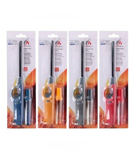 iShopping - Shop Zone Gas Lighter With Refilling (Pack Of 4)