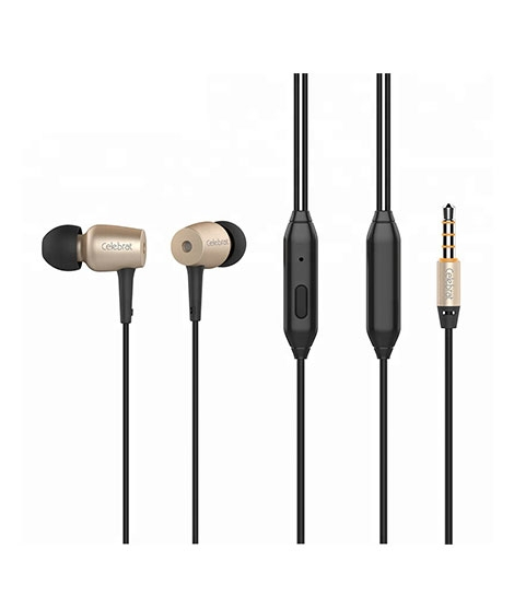 iShopping - ShopInk G1 HiFi In-Ear Earphone with Mic Gold