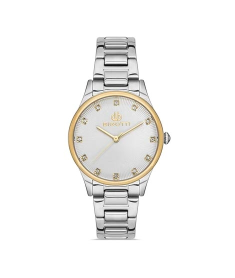 iShopping - Bigotti Stainless Steel Women's Watch Silver (BG.1.10345-5)