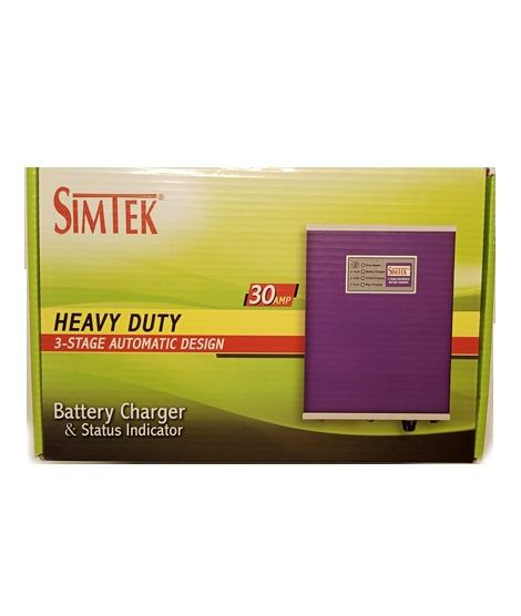 iShopping - SIMTEK Automatic Battery Charger 12V/30 Ampere