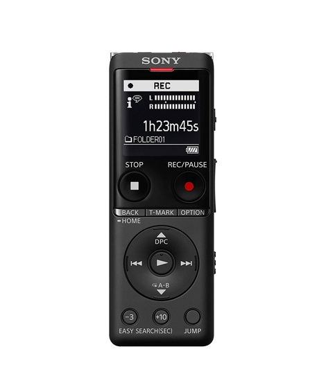 iShopping - Sony Digital Flash Voice Recorder Black (ICD-UX570)