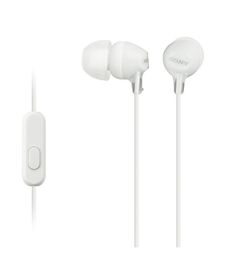 iShopping - Sony EX Monitor In-Ear Headphones White (MDR-EX15AP)