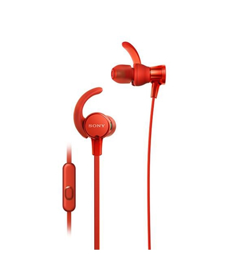 iShopping - Sony Extra Bass Sports In-Ear Headphones Red (MDR-XB510AS)