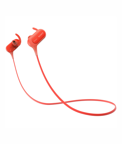 iShopping - Sony Sports Wireless Bluetooth Earphones Red (MDR-XB50BS)