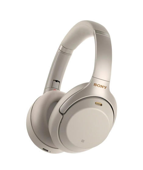 iShopping - Sony Over-Ear Noise Cancelling Headphones Silver (WH-1000XM3)