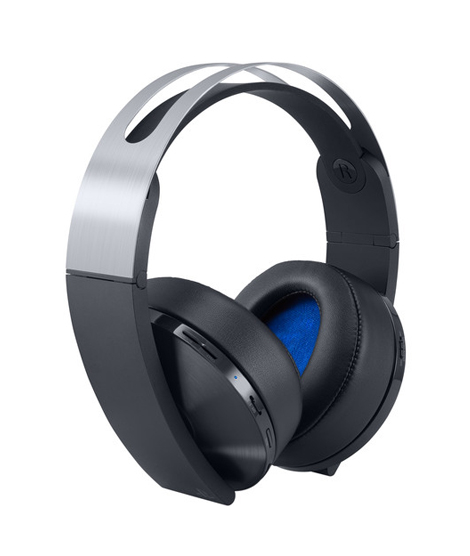 iShopping - Sony PlayStation 4 Platinum Wireless Headset Black/Silver