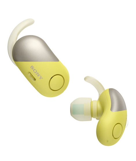 iShopping - Sony Wireless Noise Canceling In-Ear Headphones Yellow (WF-SP700N)