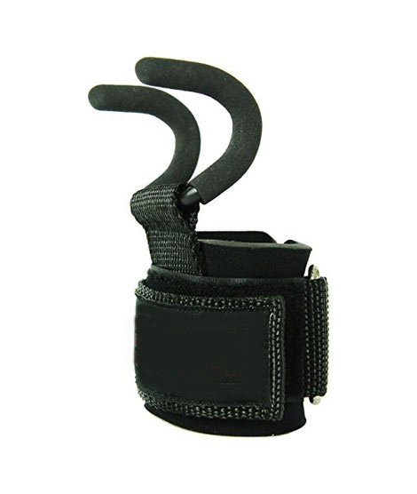 iShopping - SportsTime Weight Lifting Rod Hooks Black