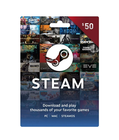 iShopping - Steam Wallet Gift Card $50