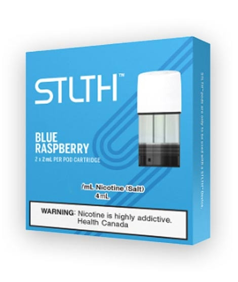 iShopping - Stlth Blue Raspberry Pre-Filled Replacement Pods 30mg - 2 Pcs