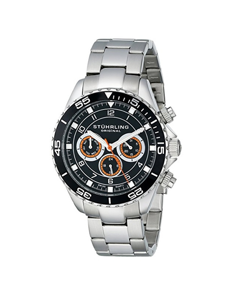 iShopping - Stuhrling Original Aquadiver 643 Men's Watch Silver (643.01) 