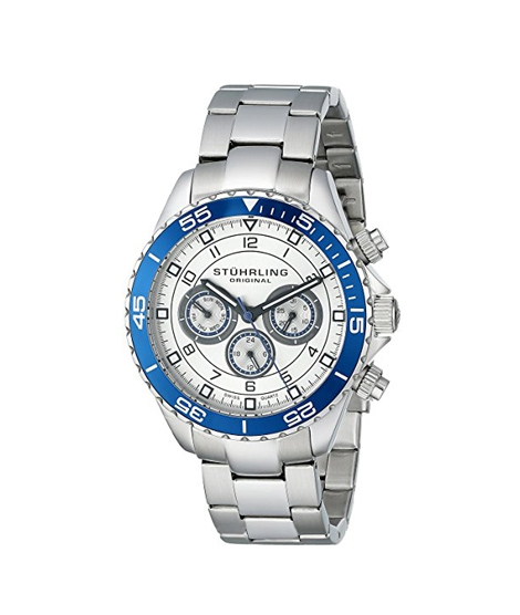 iShopping - Stuhrling Original Aquadiver 643 Men's Watch Silver (643.02) 