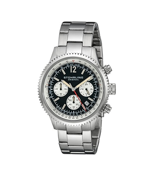 iShopping - Stuhrling Original Monaco 669B Men's Watch Silver (669B.01)