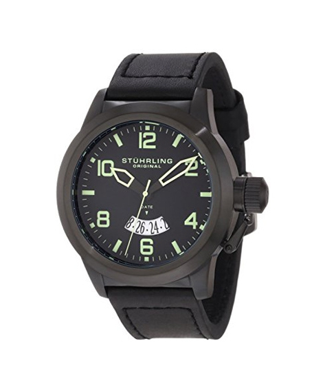 iShopping - Stuhrling Original Pilot Men's Watch Black (427.335571)