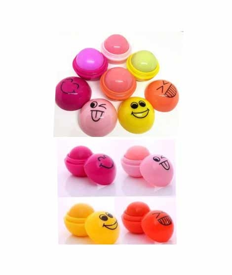 iShopping - Style Axis Emoji Fruit Flavor Lip Balm (Pack of 2)