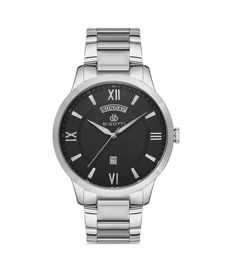 iShopping - Bigotti Stainless steel Men's Watch Silver (BG.1.10360-1)
