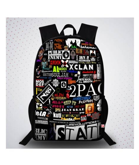 iShopping - Traverse Printed School Bag For Unisex (T245TWH)