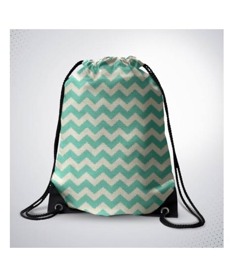 iShopping - Traverse Zigzag Printed Drawstring Bag (T269DRSTR)