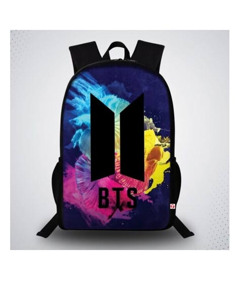 iShopping - Traverse BTS Printed School Bag For Unisex (T344TWH)