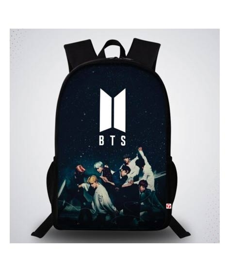 iShopping - Traverse BTS Printed School Bag For Unisex (T347TWH)