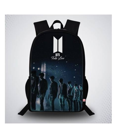 iShopping - Traverse BTS Printed School Bag For Unisex (T349TWH)