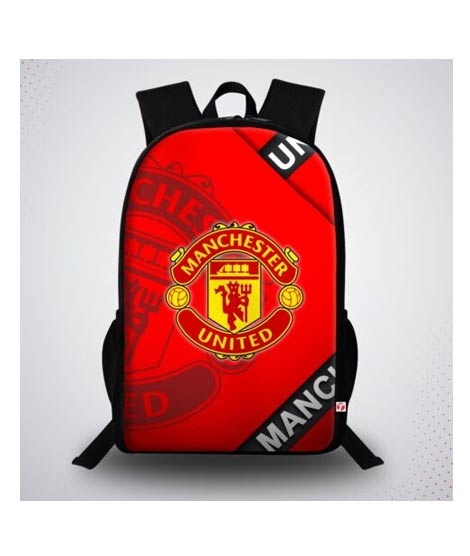 iShopping - Traverse Manchester United Printed School Bag For Unisex (T450TWH)