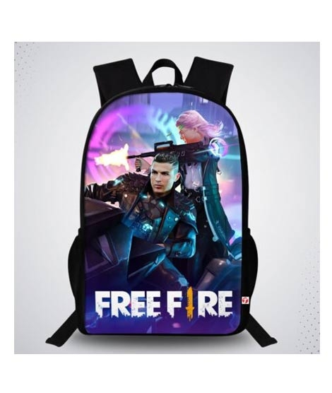 iShopping - Traverse Free Fire Digital Printed Backpack (T620TWH)