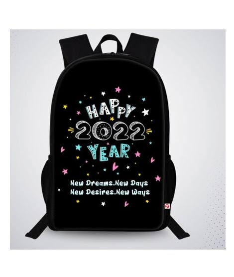 iShopping - Traverse Happy New Year 2022 Digital Printed Backpack (T804TWH)