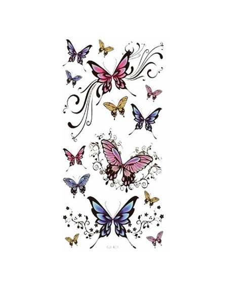 iShopping - Ferozi Traders Butterfly Body Art Tattoo Stickers