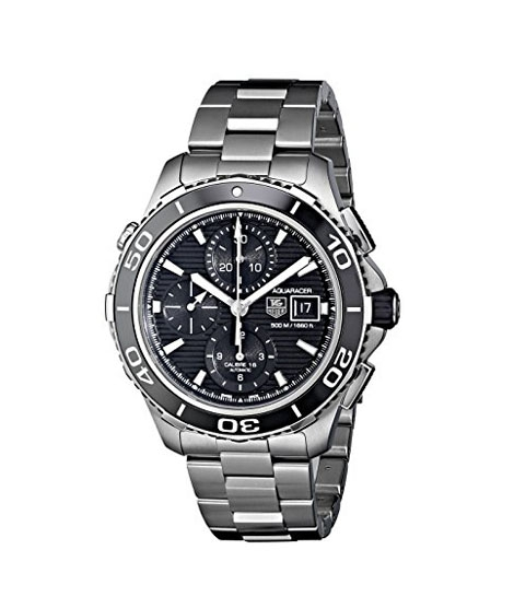 iShopping - TAG Heuer Aqua Racer 500 Men's Watch Grey (CAK2110BA0833)