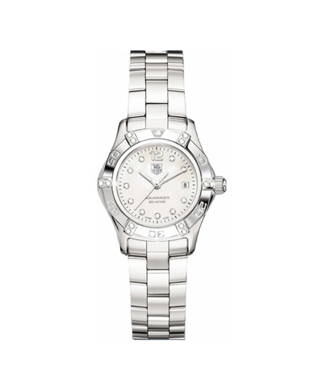 iShopping - TAG Heuer Aquaracer Diamond Women's Watch Silver (WAF141G.BA0813)
