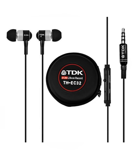 iShopping - TDK Super Bass Metal Handsfree With Caring Case